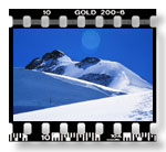 Dufourspitze zo Satteldohle z �adovca Monte Rosa Gletscher (foto Kalensk�)