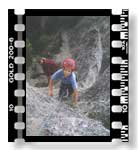 Horolez�at�, ke� u� vedeli uviaza� uzly a natiahn�� si ''sed�k''.