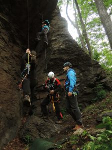 Prusikovací trenažér